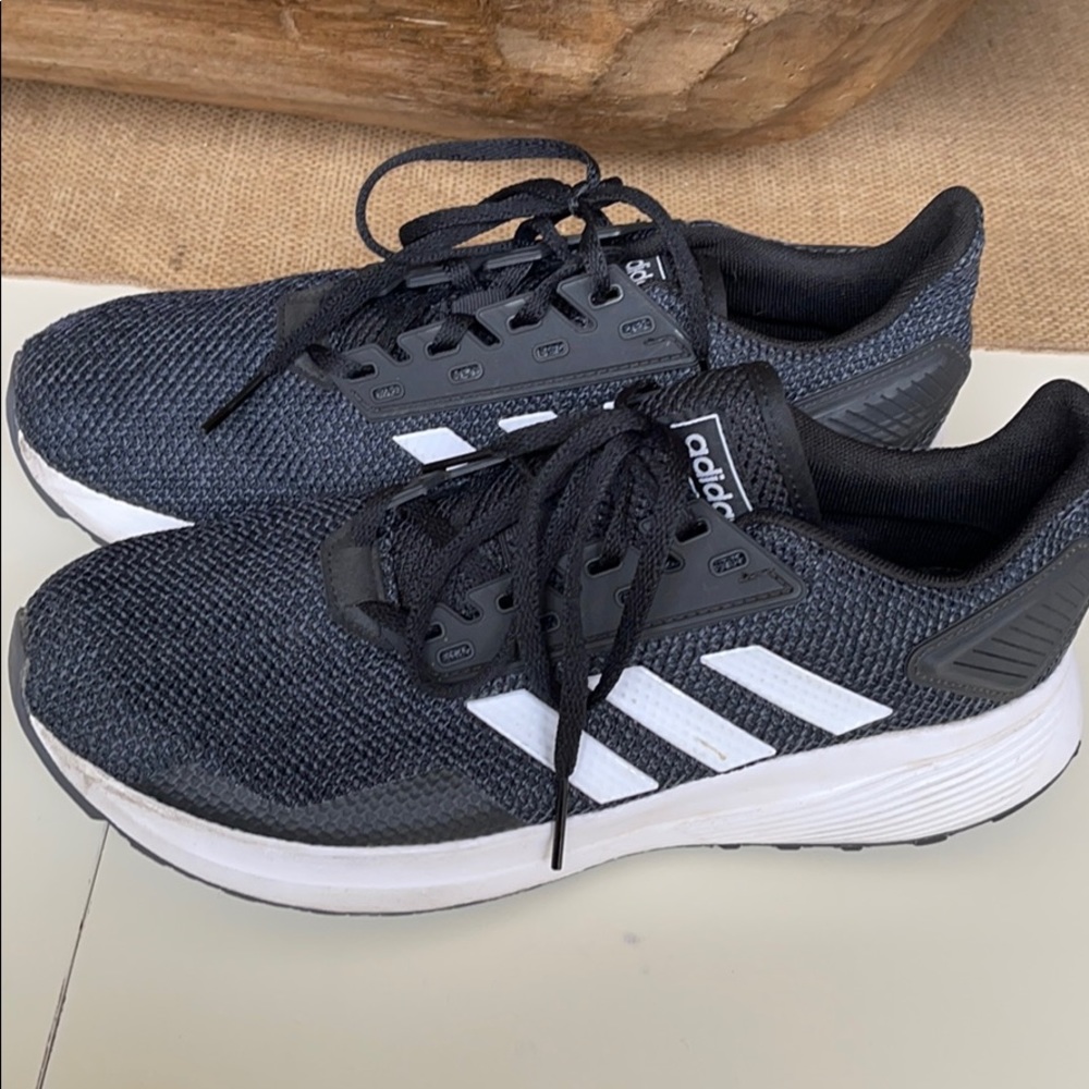 Adidas Black Tennis Shoes size 10